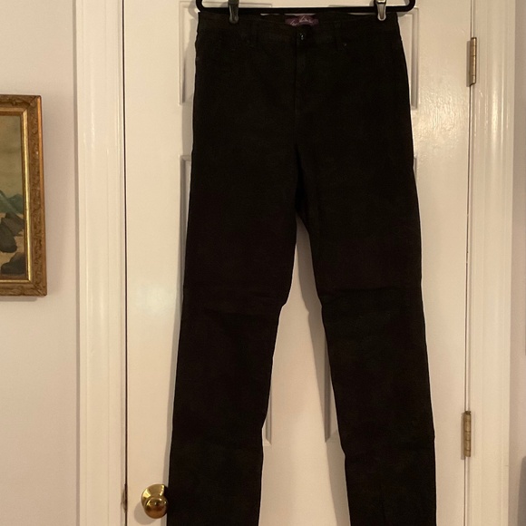 Gloria Vanderbilt Sadie Jeans Size 16 in Black Print - Picture 1 of 4